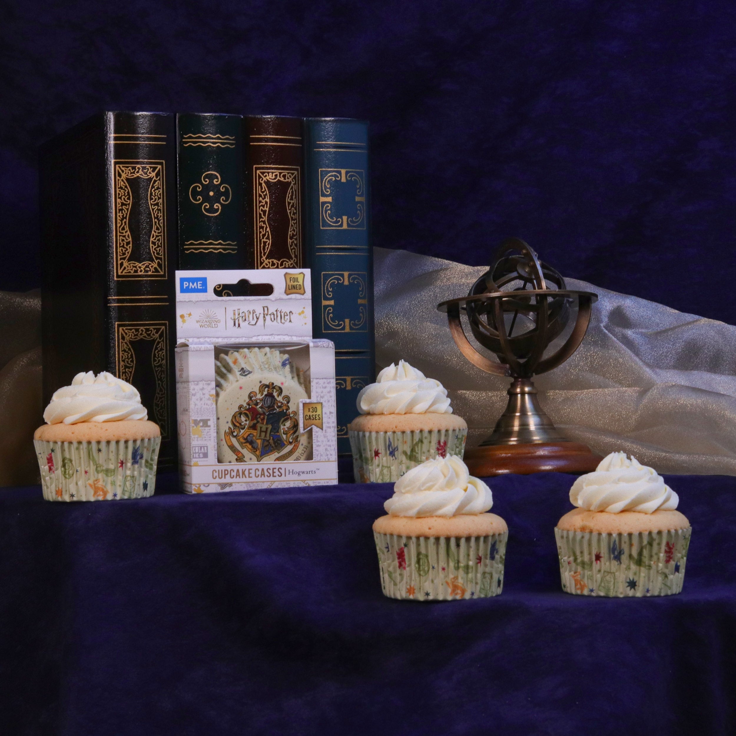 Muffinförmchen Hogwarts