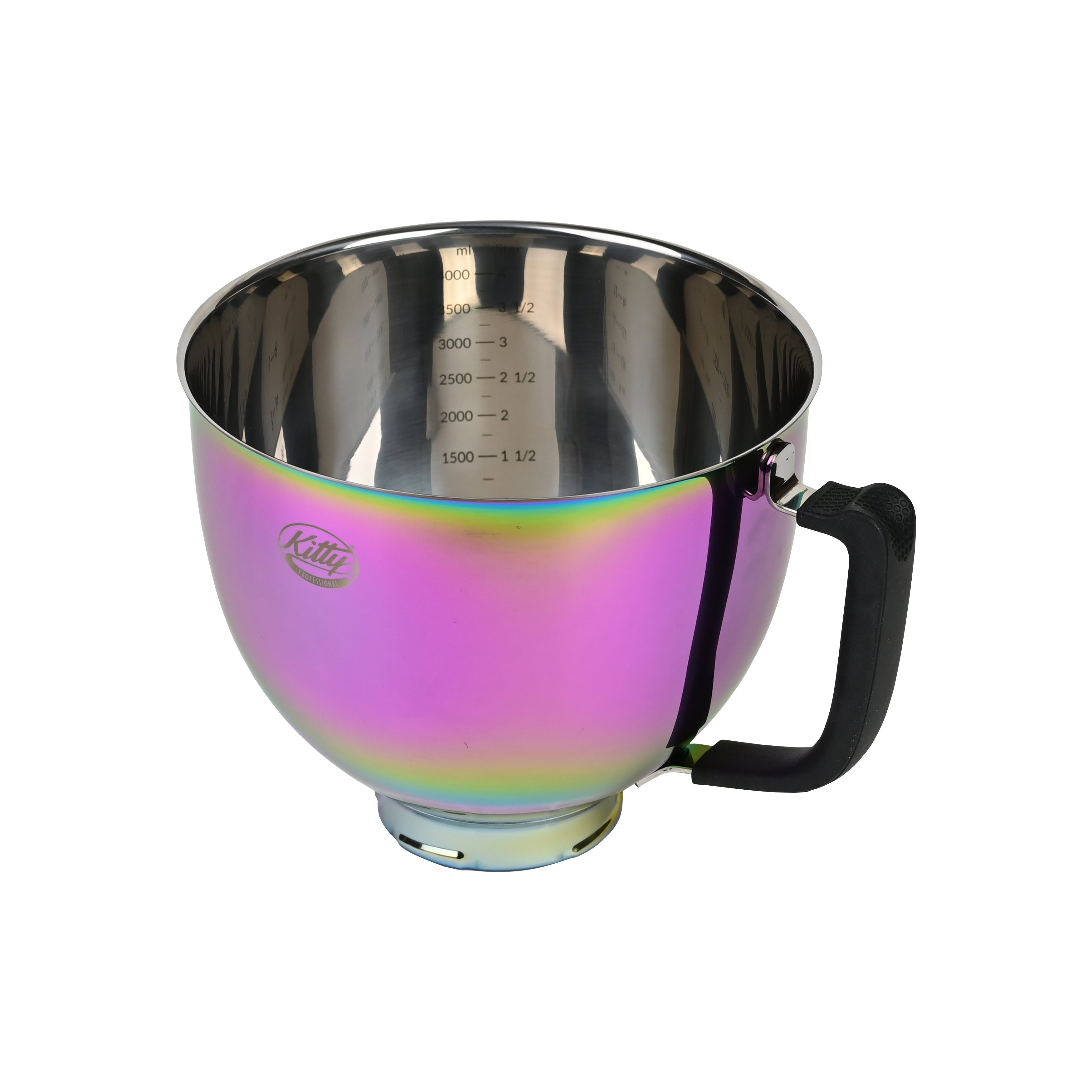 Profi Rührschüssel Rainbow kompatibel mit Kitchenaid 4,8l