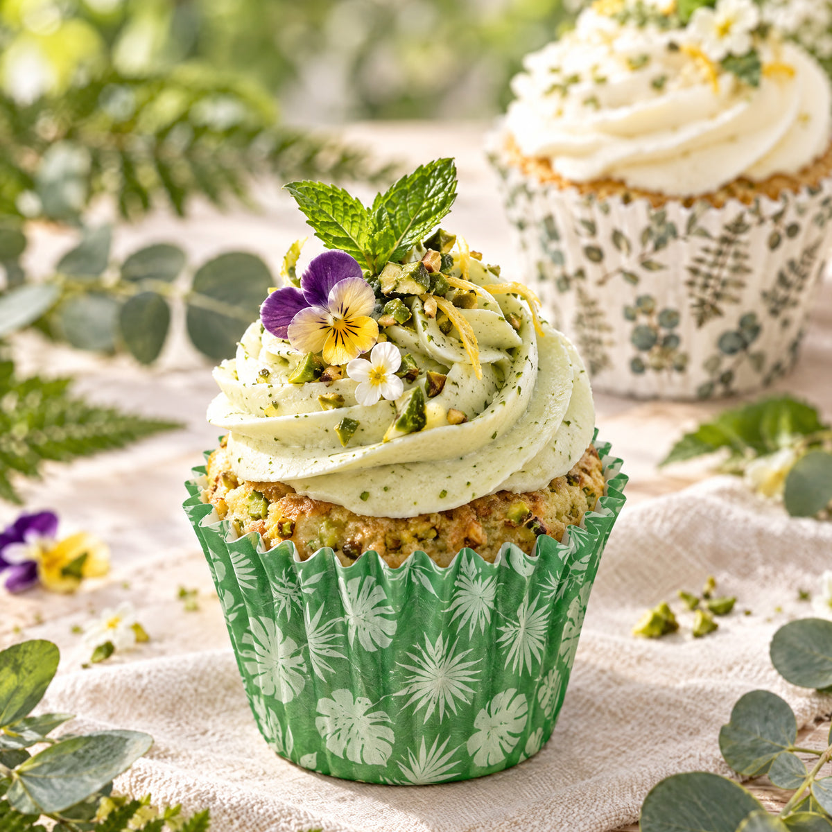 [KI]  Muffin mit Förmchen Nature