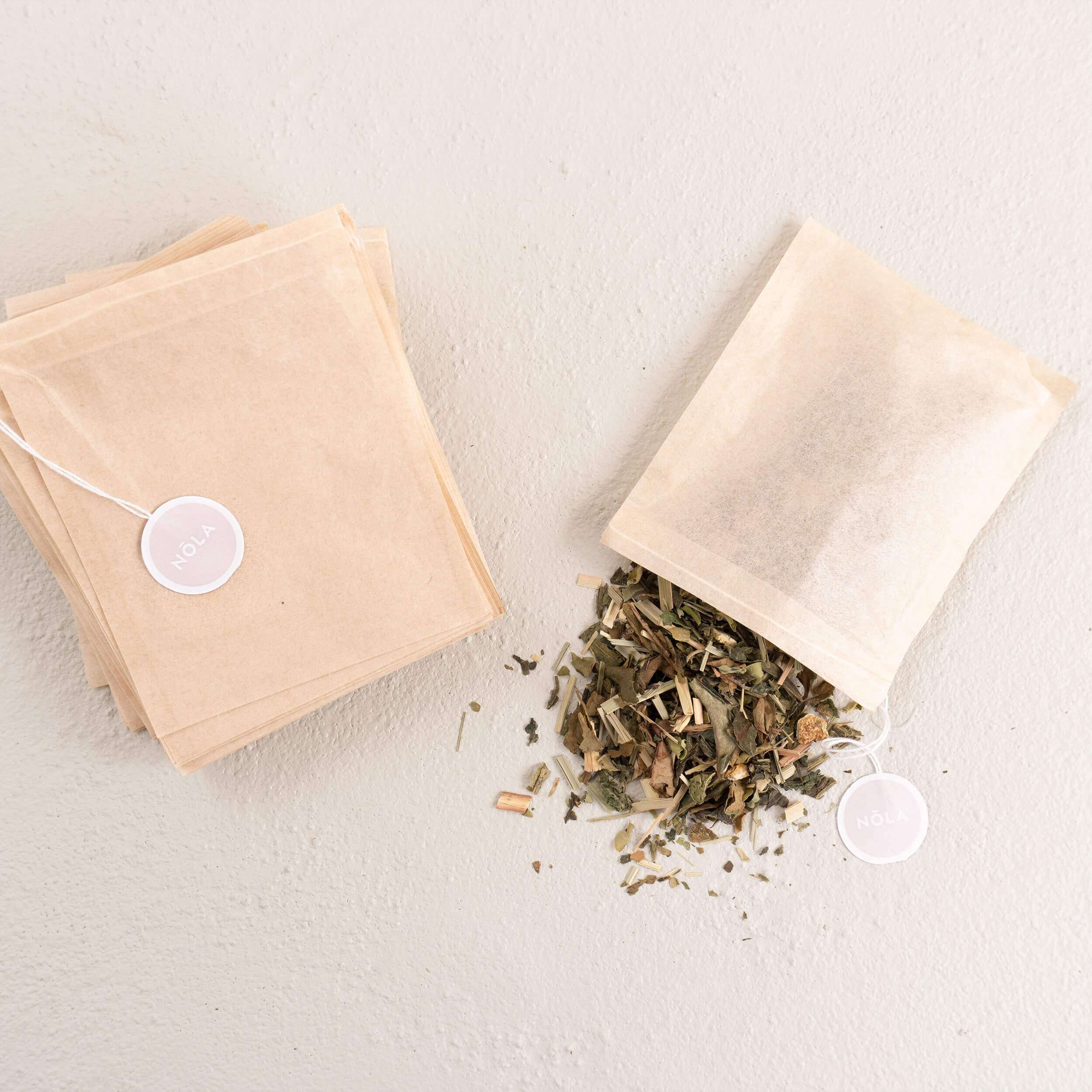 Nola Nachhaltige Teabags zum Selbstbefüllen 100 St.