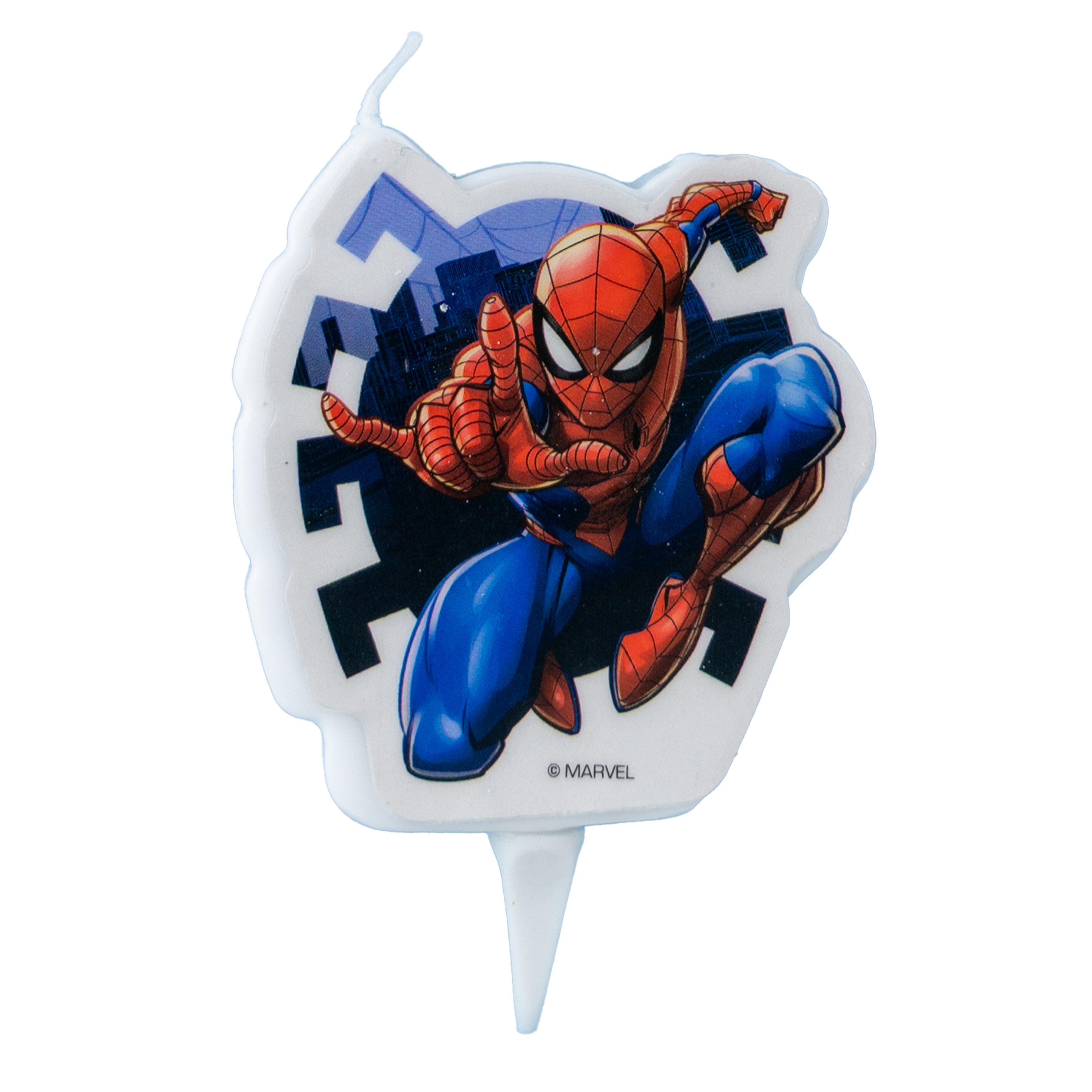 Kuchenkerze Spiderman (1 Stk.)