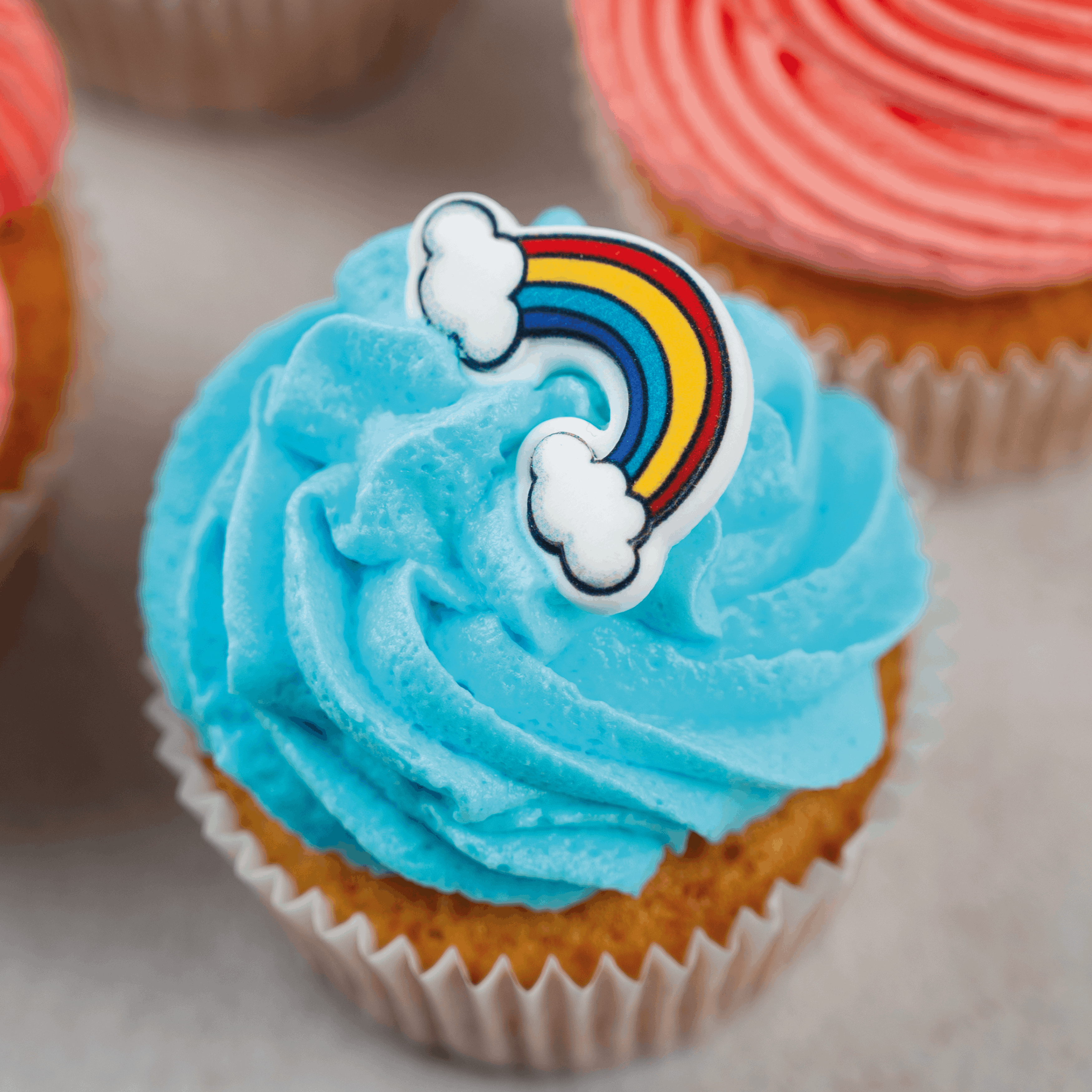 3D Cake Decor Einhorn (8 Stück)
