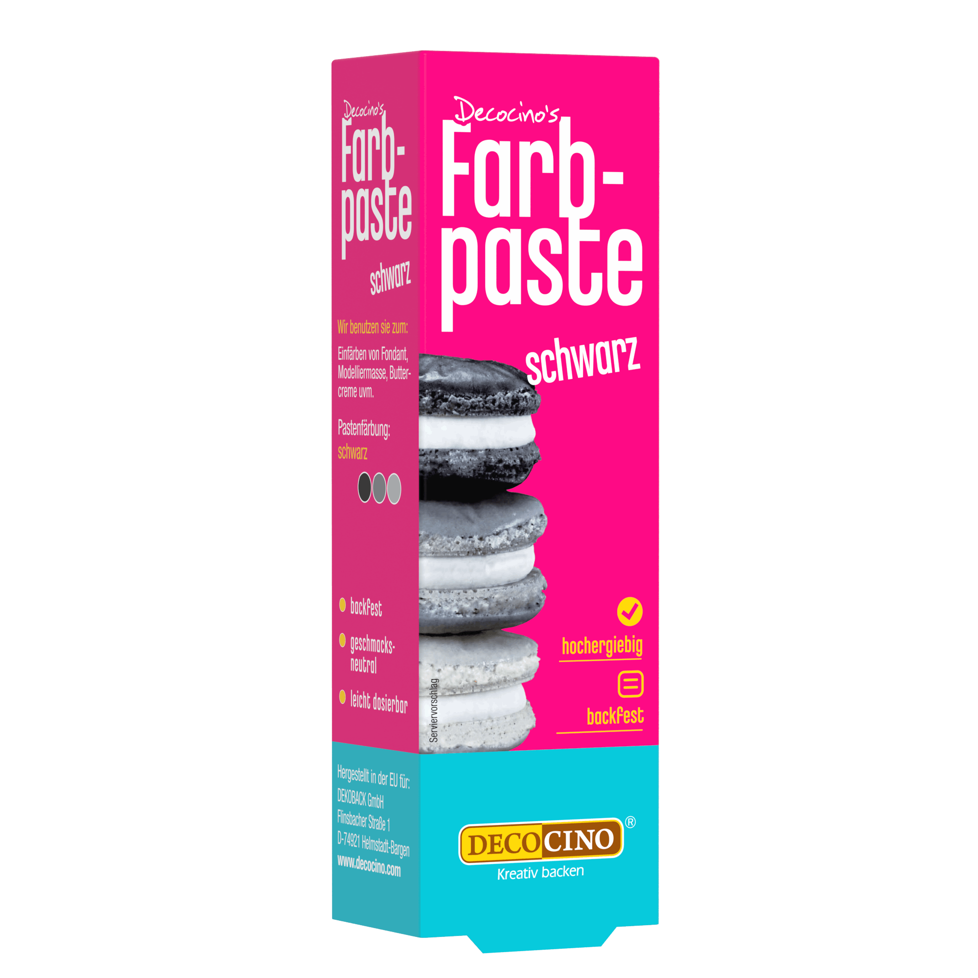 Lebensmittelfarbpaste Schwarz (20g)