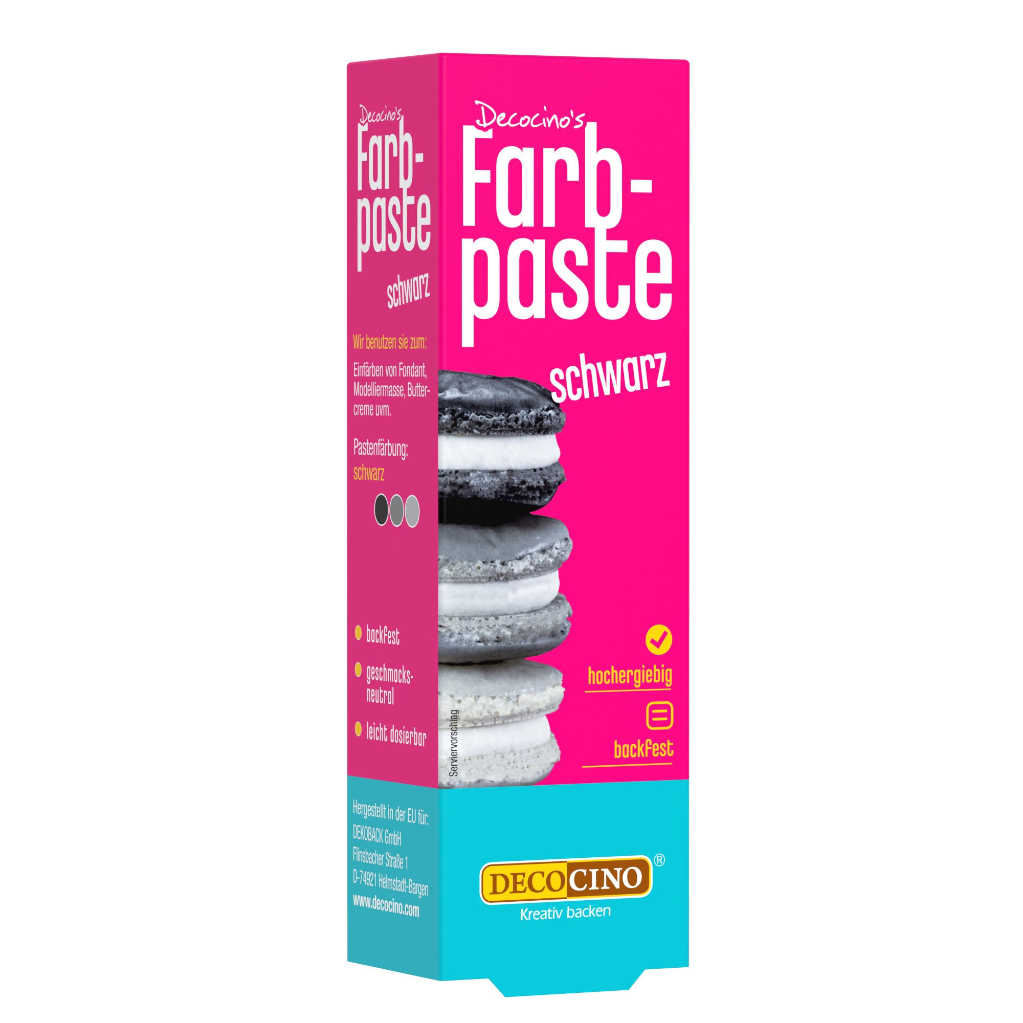 Lebensmittelfarbpaste Schwarz (20g)