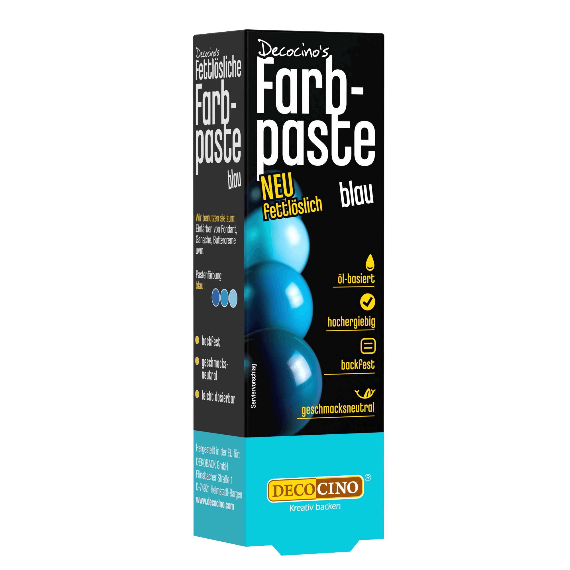 Fettlösliche Farbpaste Blau