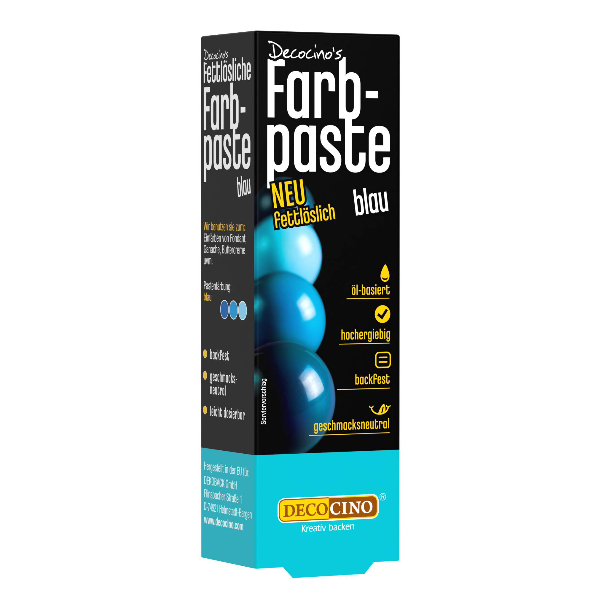Fettlösliche Farbpaste Blau