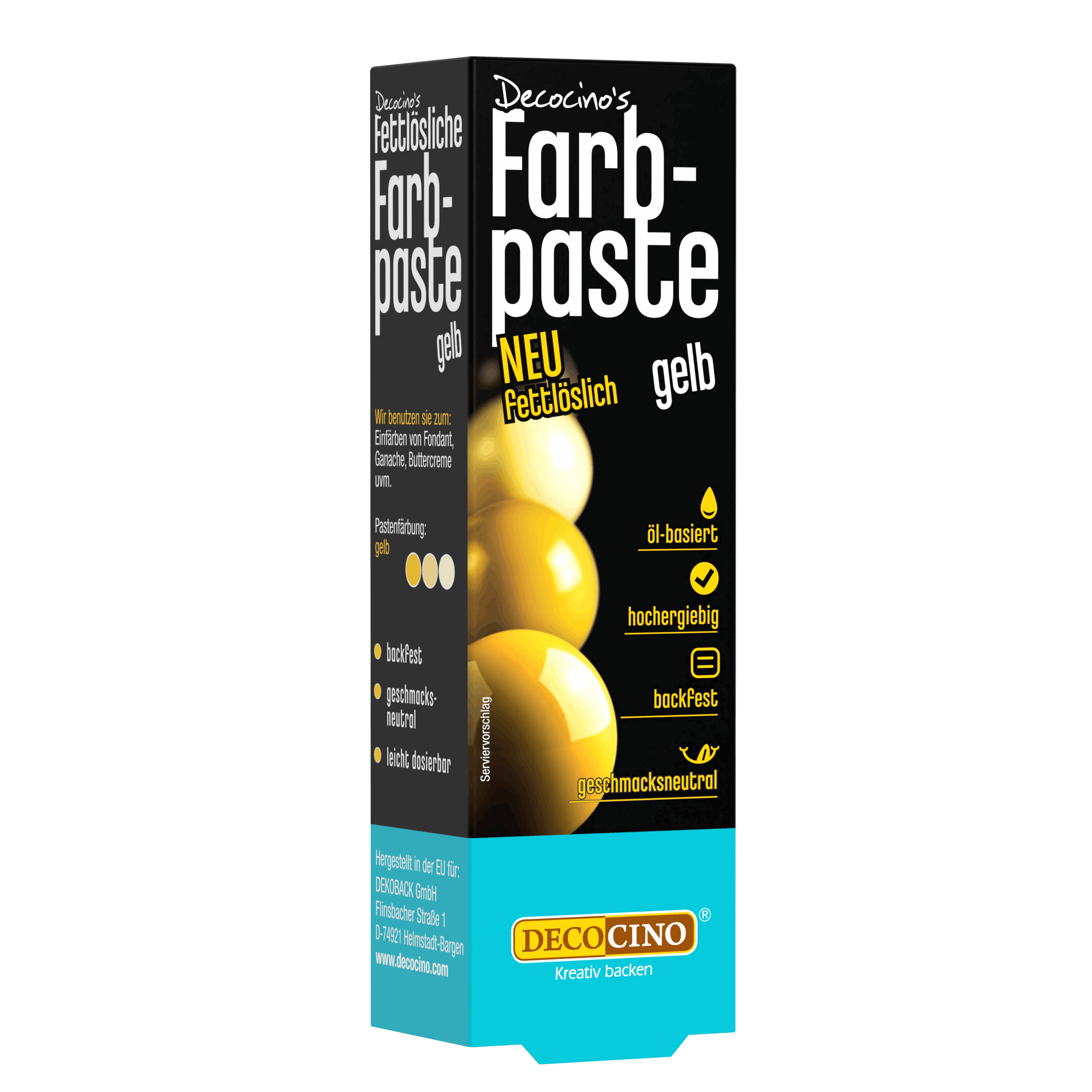 Fettlösliche Farbpaste Gelb
