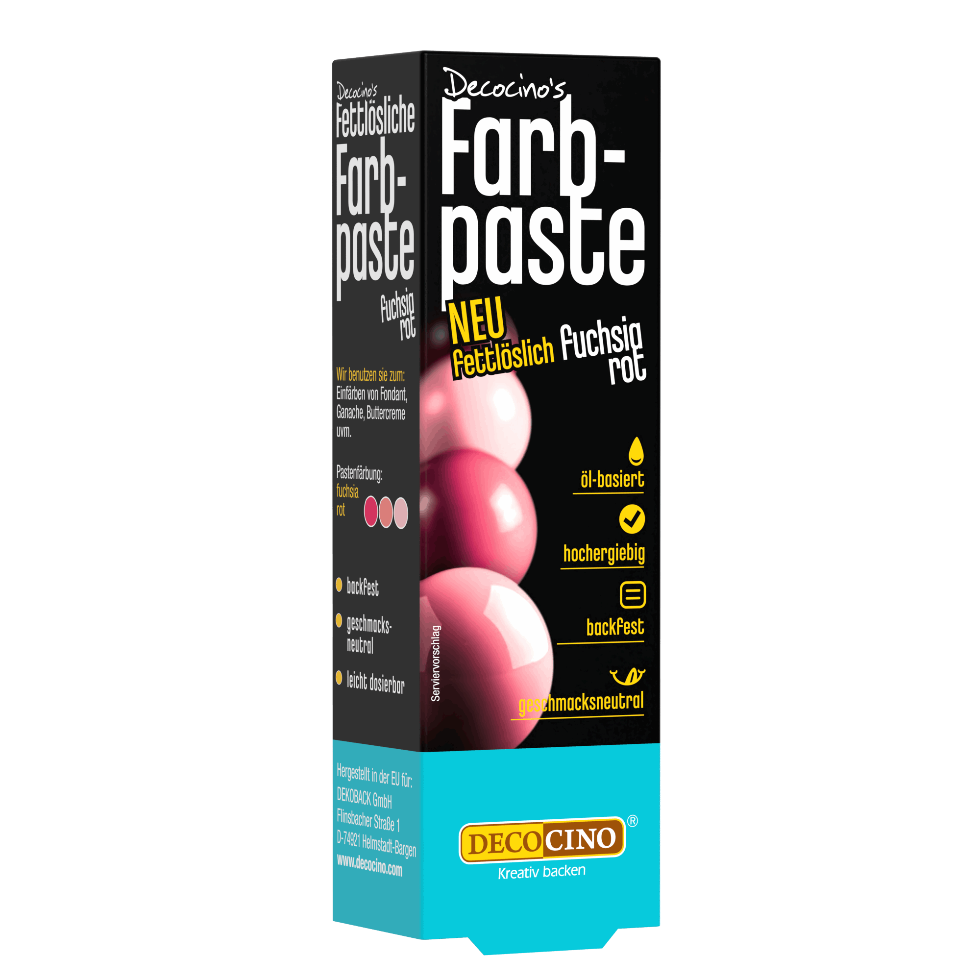Fettlösliche Farbpaste Rot