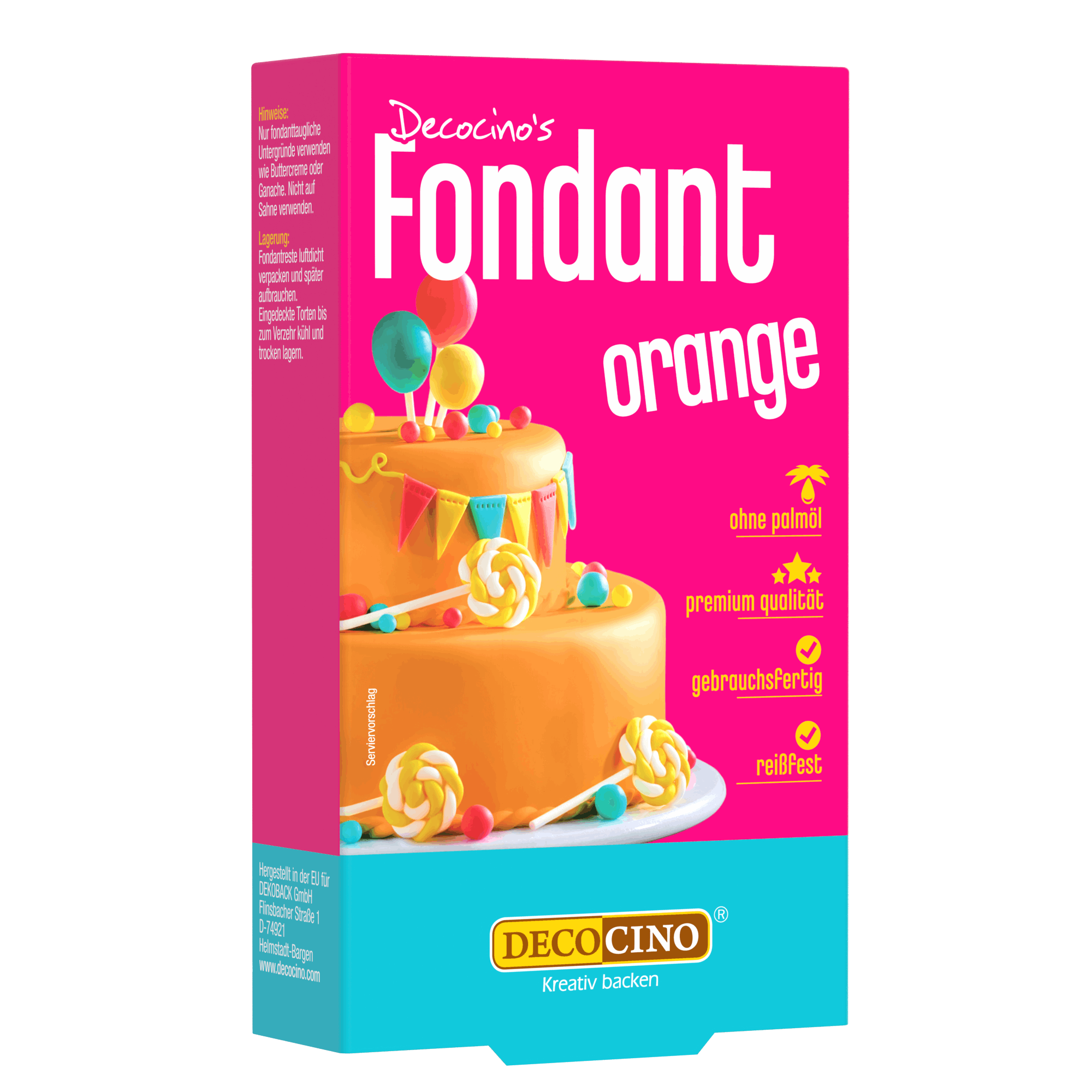 Fondant orange (250g)