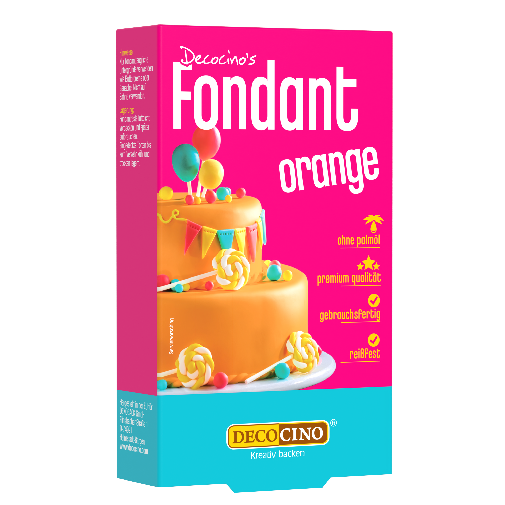 Orange fondant (250g)