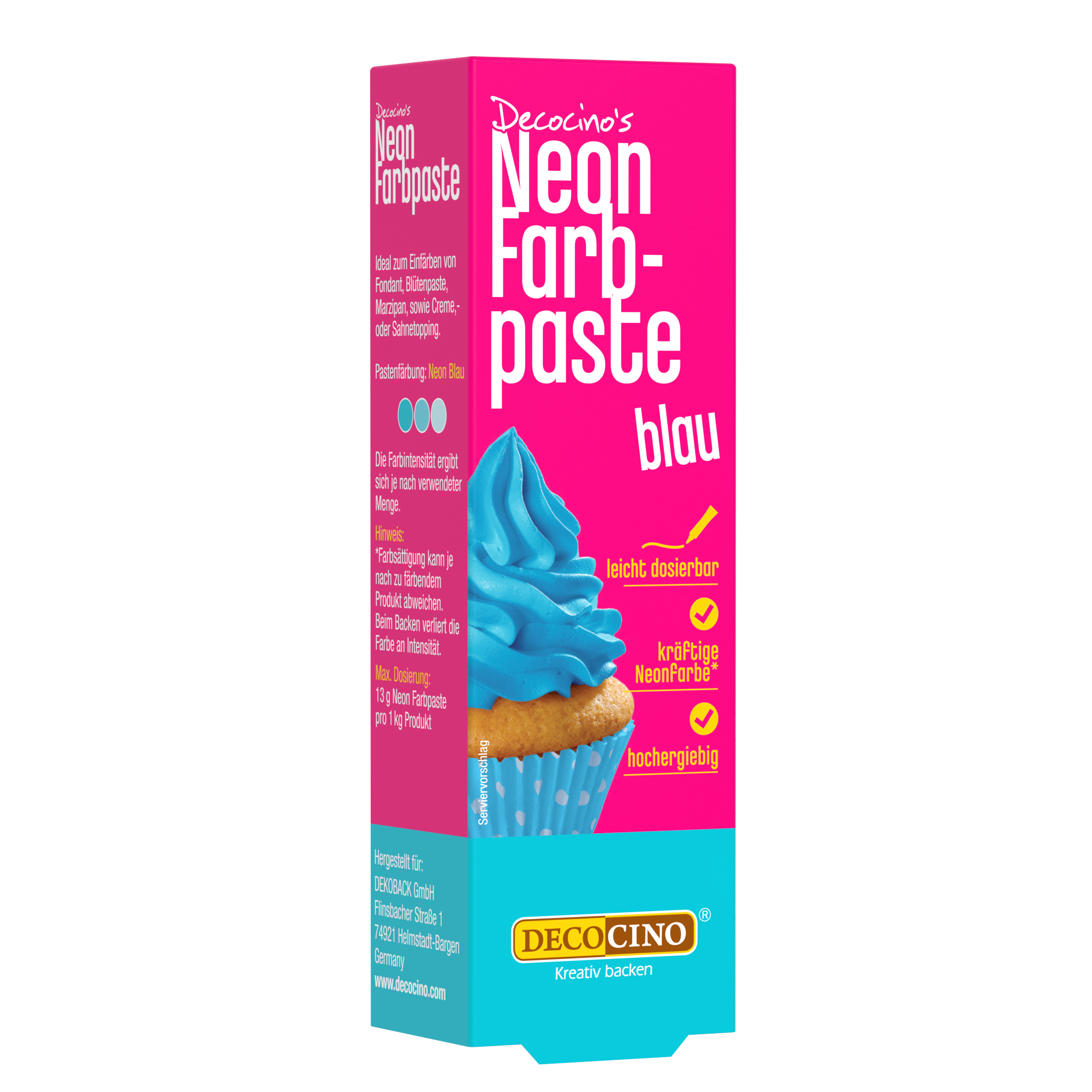 Neon Blue Color Paste (25g) Best before 02.08.2025