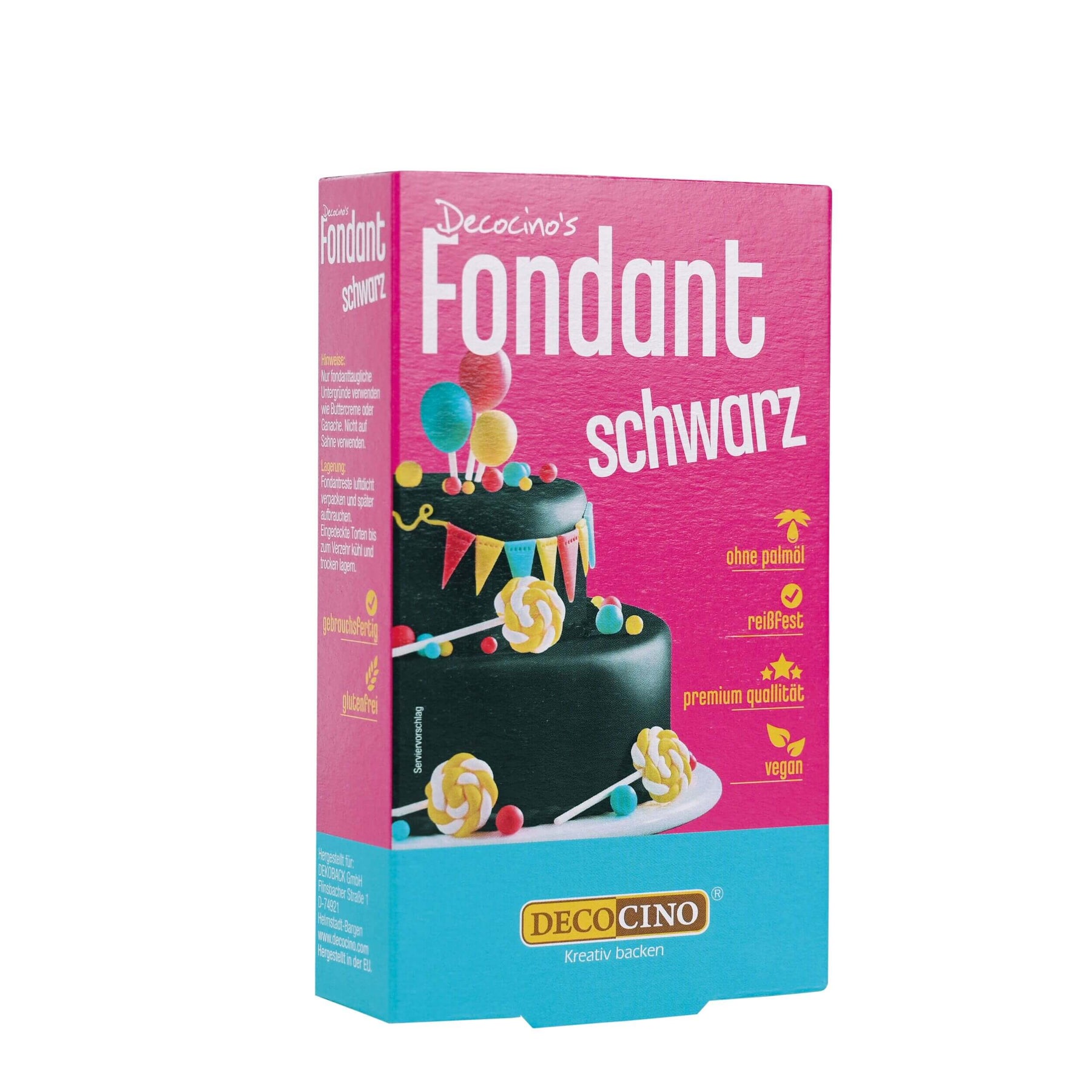 Fondant Schwarz (250g)