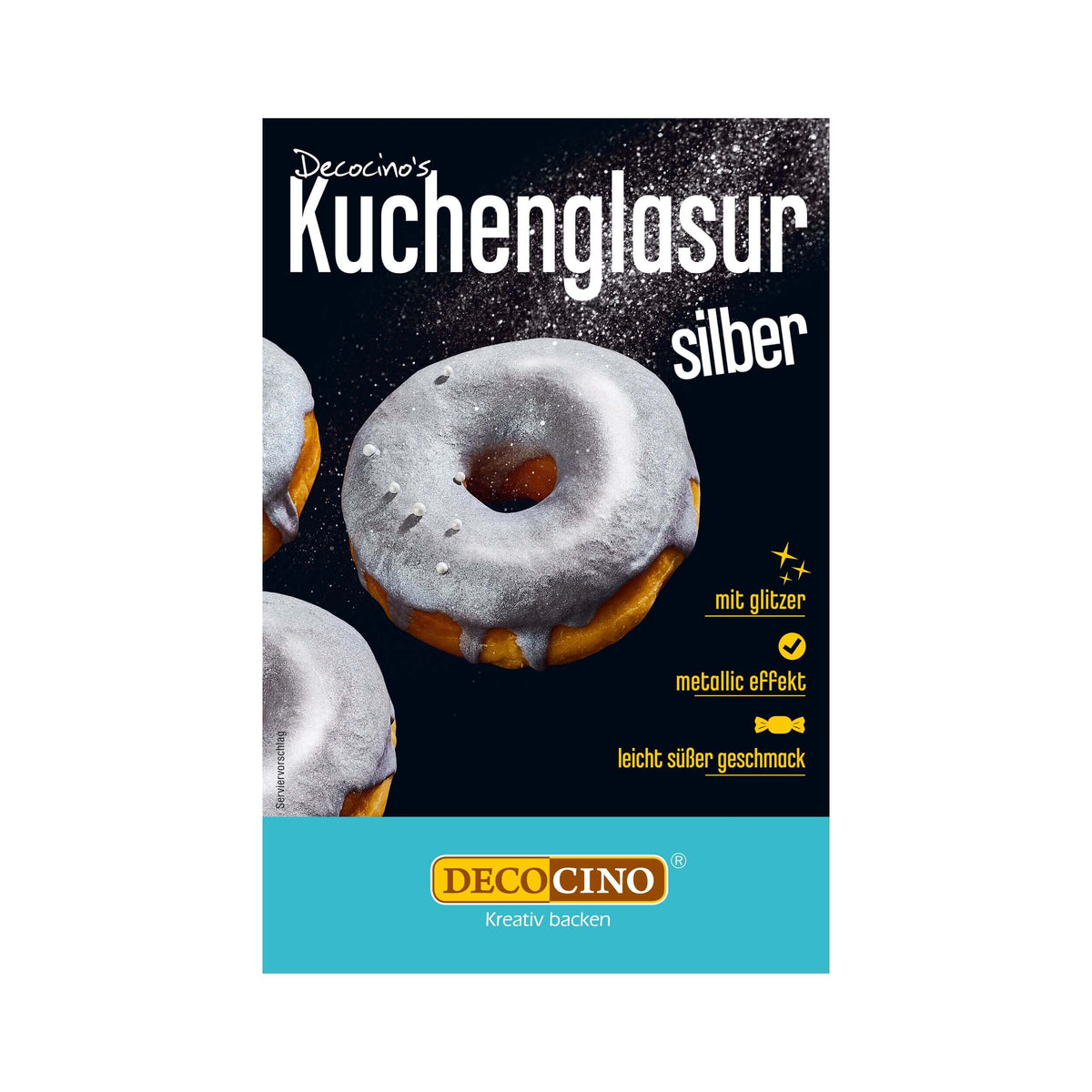 Kuchenglasur Silber (65g)