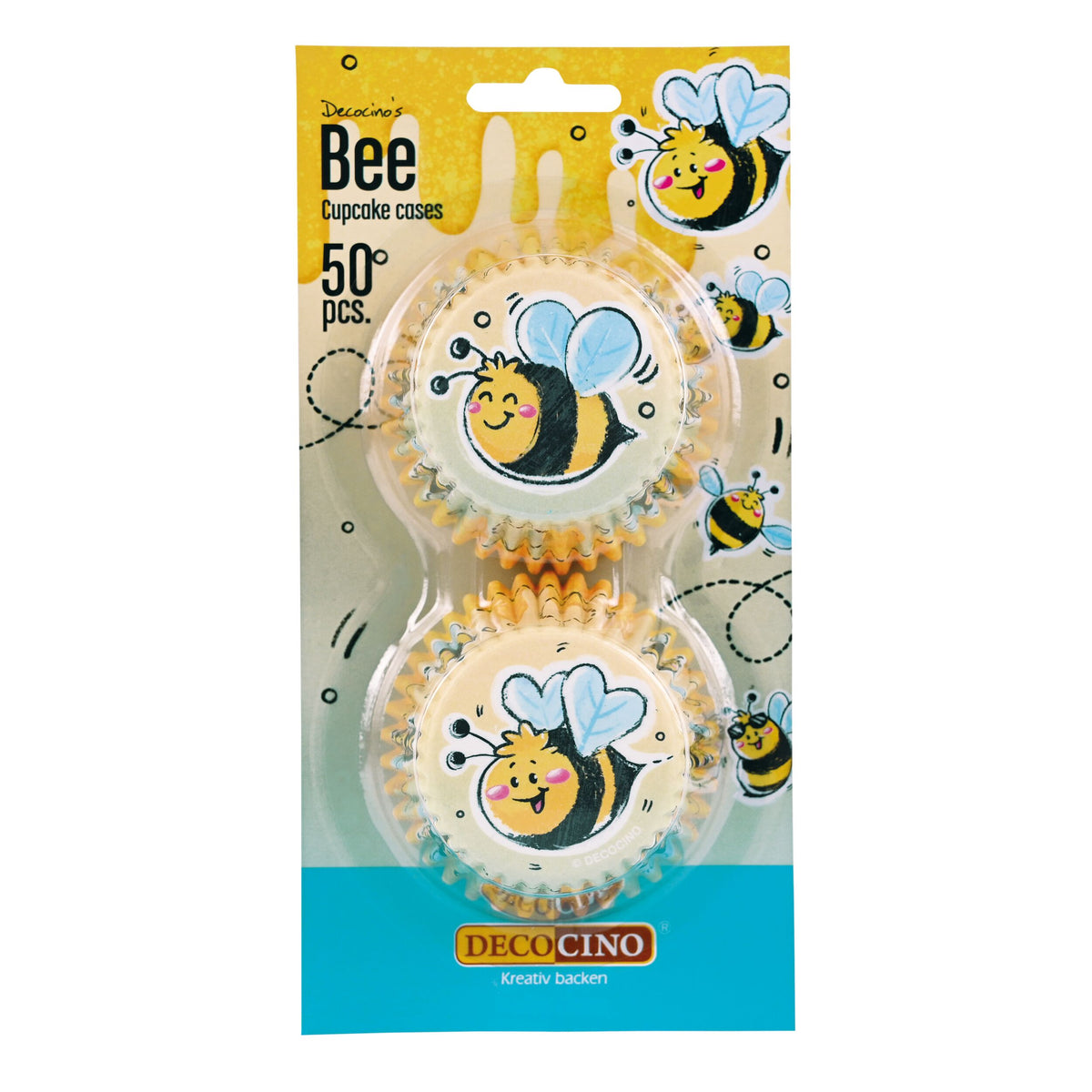 Muffinförmchen Bee (50 Stück)
