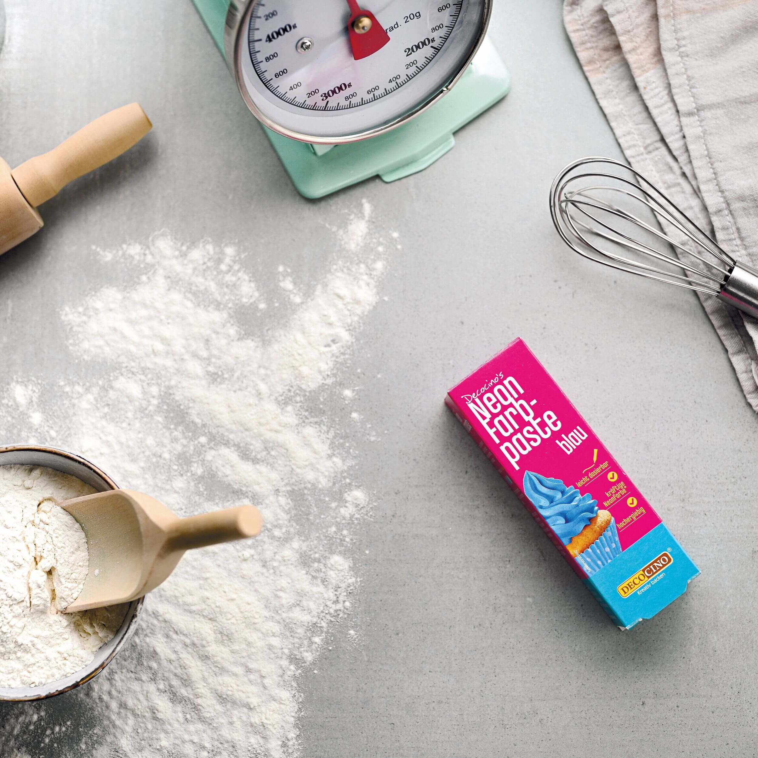 Pasta colorante al neon blu (25g)