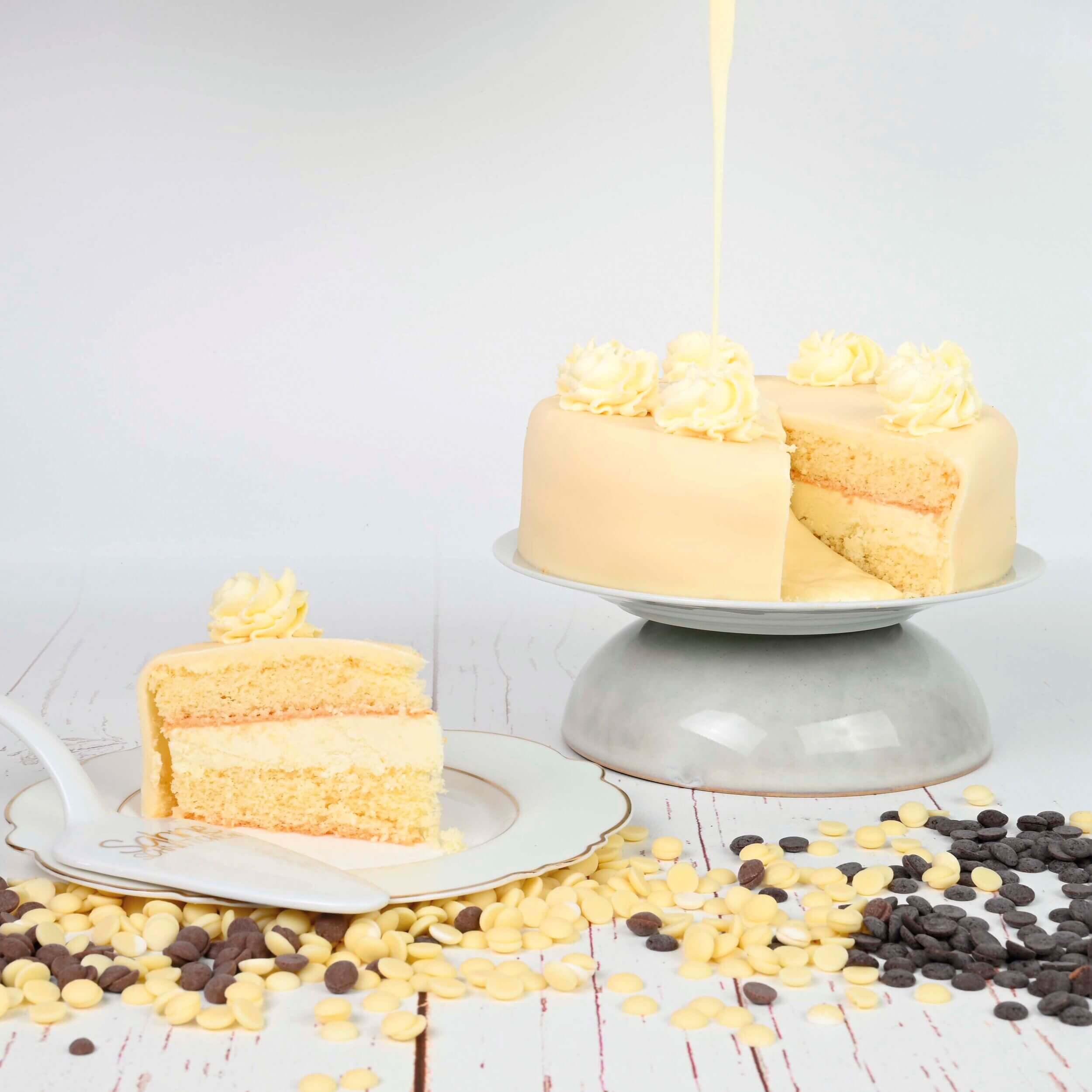 Fondant mit 25% Weißer Schokolade (250g)